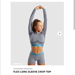 Gymshark Flex Long-sleeve Crop Top